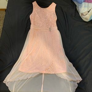 Pink Sequin Dress For Kids